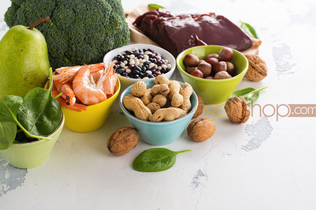 Những thực phẩm chứa nhiều axit folic