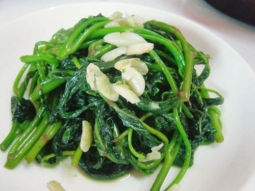 các món rau xào chay