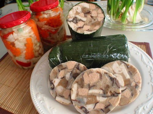 cách làm giò thủ chay