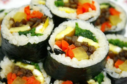 cách làm sushi chay