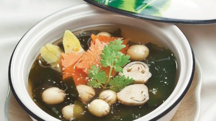 Món rong biển nấu canh với đậu phụ thanh đạm và dễ làm 1