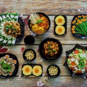 Set up thực đơn món ăn hàng ngày dành cho những người ăn chay thuần