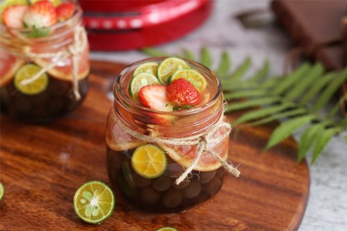 Công thức pha trà trái cây đơn giản | Thực hiện ngay tại nhà 6