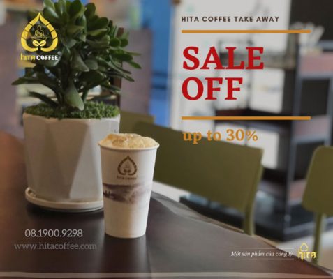 Ưu đãi khai trương HITA Coffee Take Away 2