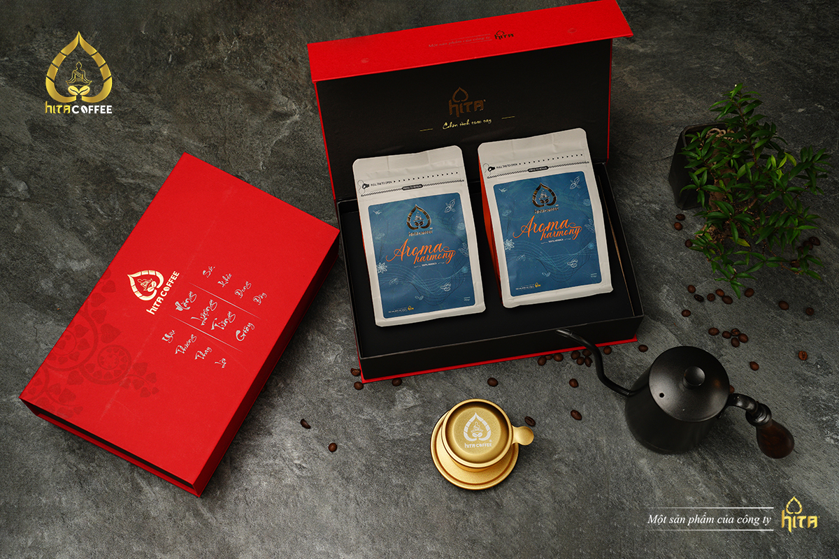 Bộ quà tặng cà phê - Năng Lượng Từng Giây Hita Coffee